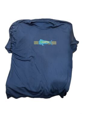 Oceanic Sea Blue Whale T-Shirt Mens 2XL